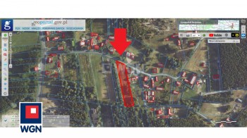 Grunt budowlany jednorodzinny na  sprzedaż Wieruszów - Piękna działka budowlana przy lesie